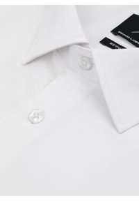 Pako Lorente - PAKO LORENTE - Biała koszula męska z długim rękawem. Kolor: biały. Materiał: elastan, bawełna. Długość rękawa: długi rękaw. Długość: długie #2