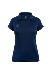 GILBERT - Damska koszulka polo Gilbert Eclipse. Typ kołnierza: polo. Kolor: niebieski #1