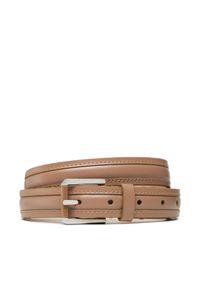 Calvin Klein Pasek Damski Ck Summer 25Mm Insert Belt K60K610648 Brązowy. Kolor: brązowy. Materiał: skóra