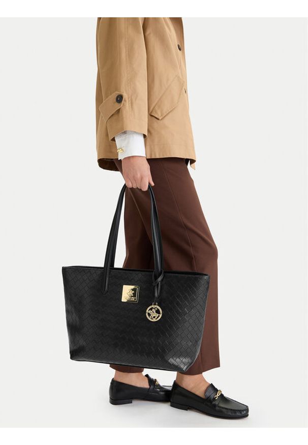 Beverly Hills Polo Club Torebka CEO-BHPC-L-008-09 Czarny. Kolor: czarny