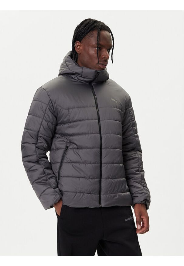 Puma Kurtka zimowa Ess 685211 44 Szary Regular Fit. Kolor: szary. Materiał: syntetyk. Sezon: zima