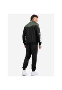 Dres Lonsdale Caunton. Kolor: zielony, czarny, wielokolorowy. Materiał: dresówka. Sport: fitness #1