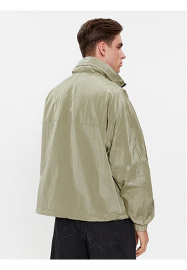 Calvin Klein Jeans Kurtka przejściowa Utility Track Jacket J30J324663 Zielony Regular Fit. Kolor: zielony. Materiał: syntetyk