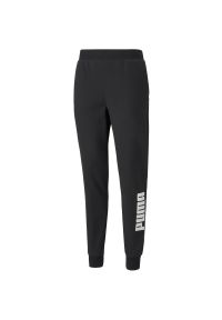 Puma Spodnie Power Logo 58941401. Kolor: czarny. Sport: fitness #1