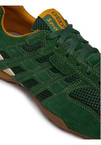 Geox Sneakersy U Snake Original U55MNA 02214 C3000 Zielony. Kolor: zielony. Materiał: skóra, zamsz #6
