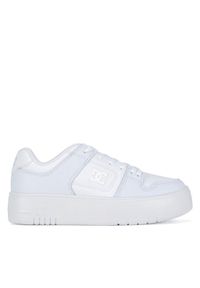 DC Sneakersy MANTECA 4 PLATFORM ADJS100156-WW0 Biały. Kolor: biały. Materiał: skóra. Obcas: na platformie