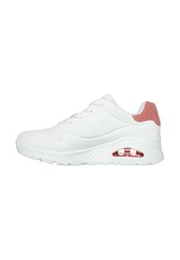 skechers - Buty na co dzień damskie SKECHERS UNO - POP BACK skech-air. Okazja: na co dzień. Kolor: biały