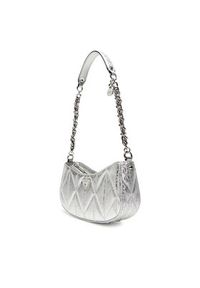 Guess Torebka Aldina HWGY96 63170 Srebrny. Kolor: srebrny. Materiał: skórzane #4