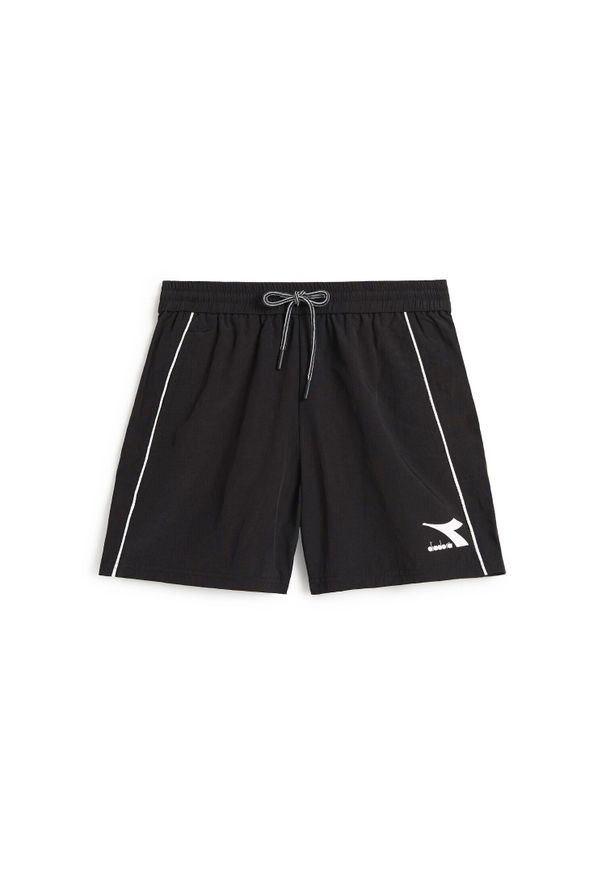 Diadora - Spodenki krótkie męskie DIADORA BEACH SHORT CHROMIA. Kolor: czarny. Długość: krótkie