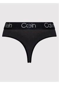 Calvin Klein Underwear Stringi 000QD3754E Czarny. Kolor: czarny. Materiał: bawełna #9