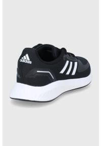 Adidas - adidas buty Runfalcon 2.0 FY5946 kolor czarny. Nosek buta: okrągły. Zapięcie: sznurówki. Kolor: czarny #2