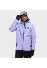 SIROKO - Mężczyzna Sporty zimowe Męska kurtka snowboardowa W2 Makalu Siroko Lawenda. Kolor: niebieski. Materiał: softshell, materiał. Sezon: zima. Sport: snowboard