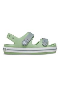 Buty do chodzenia dla dzieci Crocs Crocband Cruiser. Zapięcie: rzepy. Kolor: zielony. Materiał: syntetyk, materiał