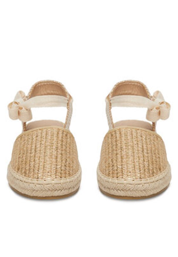 DeeZee Espadryle RS931-1 Beżowy. Kolor: beżowy. Materiał: materiał