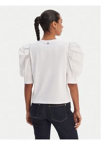 Fracomina Bluzka FR26ST3035J40101 Biały Regular Fit. Kolor: biały. Materiał: bawełna #5
