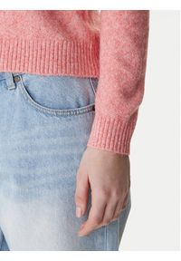 Vero Moda Sweter Doffy 10201022 Koralowy Regular Fit. Kolor: pomarańczowy. Materiał: syntetyk #3