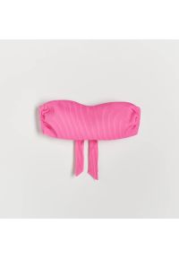 Reserved - Top bikini - Różowy. Kolor: różowy