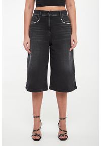 Twinset Milano - Bermudy damskie jeansowe TWINSET. Materiał: jeans #5