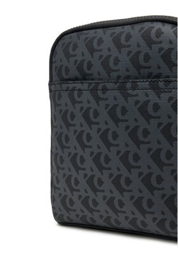 Calvin Klein Jeans Saszetka Matte Aop Reporter 18 LV04G3115G Czarny. Kolor: czarny. Materiał: skóra