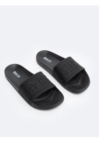 Big-Star - Klapki damskie plażowe czarne DD274A271 901. Okazja: na plażę. Kolor: czarny. Sezon: lato. Styl: elegancki, sportowy #4