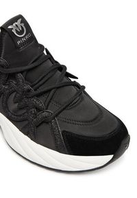 Pinko - PINKO Sneakersy Ariel 01 SS0023T038 Czarny. Kolor: czarny. Materiał: materiał #4