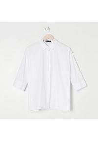 Sinsay - Koszula klasyczna - Biały. Kolor: biały. Styl: klasyczny #1