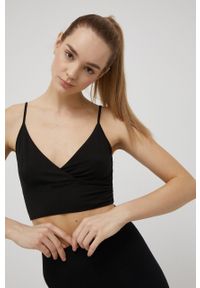 Calvin Klein Underwear top damski kolor czarny. Kolor: czarny. Długość rękawa: na ramiączkach #3