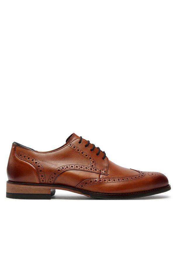 Półbuty Clarks. Kolor: brązowy
