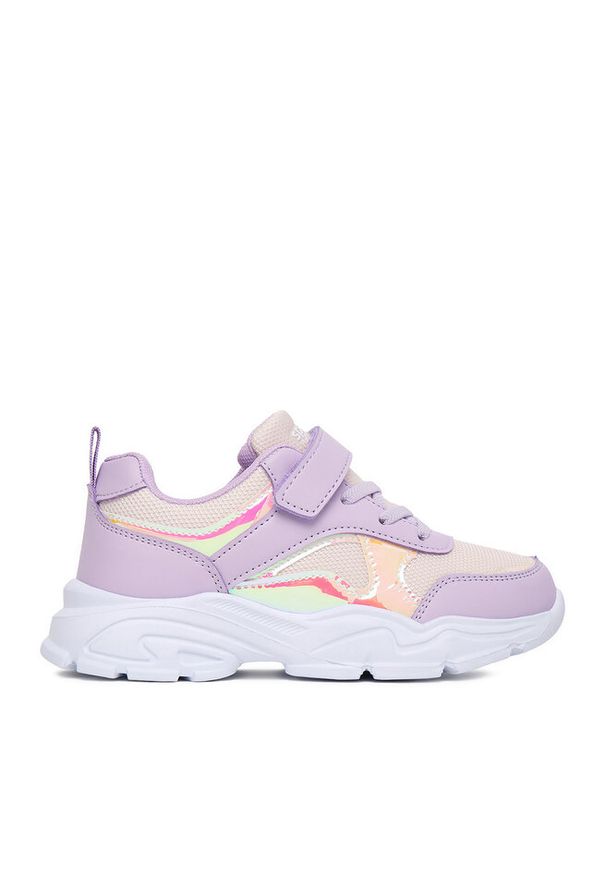 Sneakersy Sprandi. Kolor: fioletowy