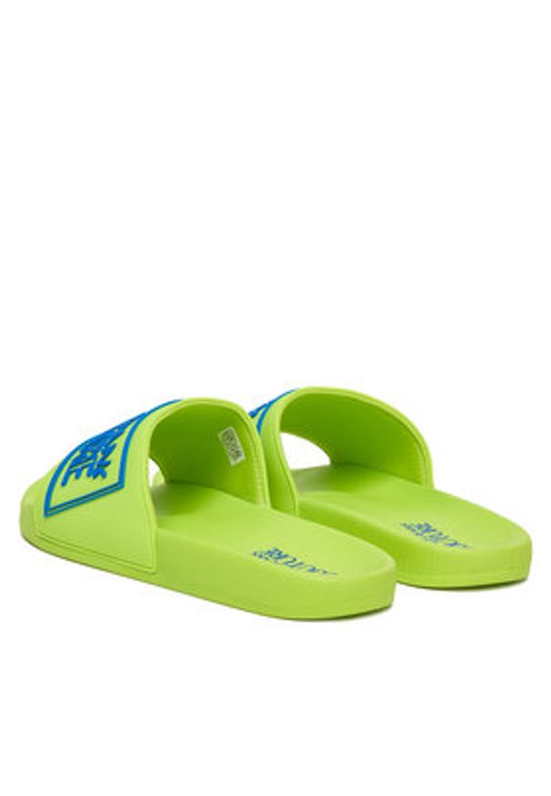 Versace Jeans Couture Klapki 78YA3SQ3 Zielony. Kolor: zielony