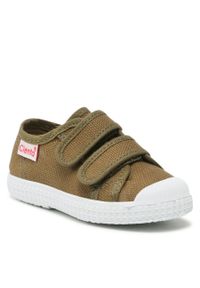 Trampki Cienta 78020 Kaki 22. Kolor: zielony. Materiał: materiał #1