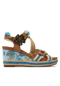 Espadryle Laura Vita. Kolor: niebieski