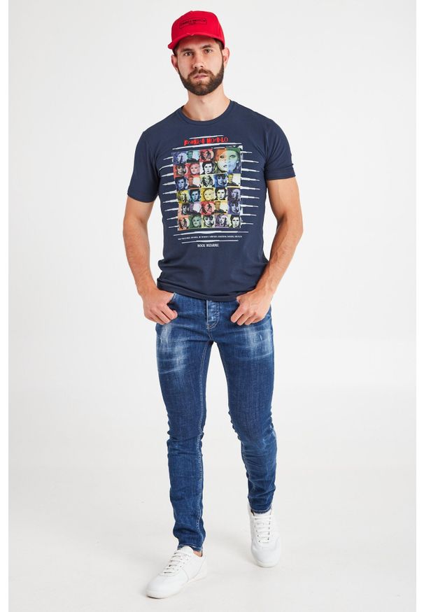T-SHIRT Frankie Morello. Styl: elegancki