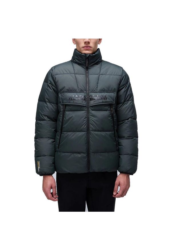 Kurtka Napapijri Model Rf Puffer Open G1s Kolor Zielony. Kolor: zielony. Materiał: tkanina