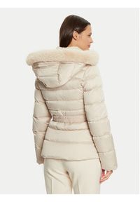 Marciano Guess Kurtka puchowa 4BGL14 7187A Beżowy Regular Fit. Kolor: beżowy. Materiał: syntetyk #5