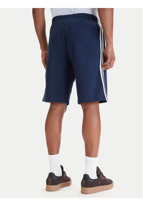 Adidas - adidas Szorty sportowe 3-Stripes KE3565 Granatowy Regular Fit. Kolor: niebieski. Materiał: bawełna. Styl: sportowy