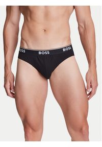 BOSS Komplet 3 par slipów 50531681 Czarny. Kolor: czarny. Materiał: bawełna #6