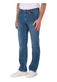 Męskie Spodnie Jeansowe Mustang Style Tramper Straight Denim Blue 1016437 5000 700 #5