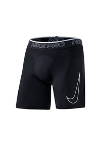 Nike - Męskie Spodenki Kompresyjne. Kolor: czarny. Sport: turystyka piesza