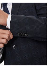 BOSS - Boss Garnitur H-Jeckson 50521676 Granatowy Regular Fit. Kolor: niebieski. Materiał: wełna #4