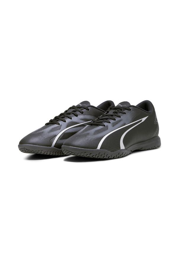 Buty do chodzenia męskie Puma Ultra Play It. Zapięcie: sznurówki. Kolor: czarny. Materiał: guma, materiał, tkanina, syntetyk. Szerokość cholewki: normalna. Sport: turystyka piesza