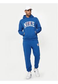 Nike Spodnie dresowe FV4453 Niebieski Standard Fit. Kolor: niebieski. Materiał: bawełna