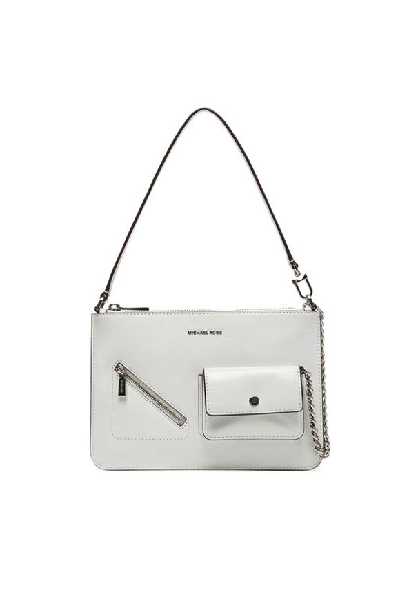MICHAEL Michael Kors Torebka Jet Set 32S6SJ6F6L Biały. Kolor: biały. Materiał: skórzane