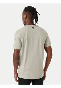 Beverly Hills Polo Club T-Shirt M1617-HR Szary Regular Fit. Typ kołnierza: polo. Kolor: szary. Materiał: bawełna #4