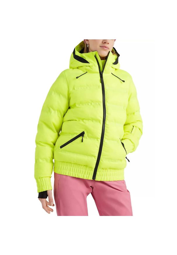 Kurtka narciarska damska O'Neill X-Treme. Kolor: zielony. Sezon: zima. Sport: narciarstwo