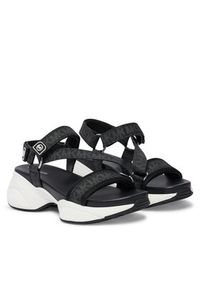 MICHAEL Michael Kors Sandały Bowie 43S6BWFA1B Czarny. Kolor: czarny. Materiał: skóra #3