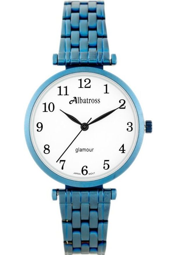 Zegarek Albatross ZEGAREK DAMSKI ALBATROSS Glamour ABBB97 (za537d) blue/white. Styl: glamour