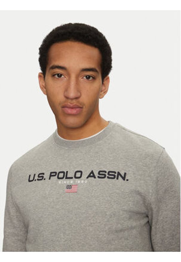 U.S. Polo Assn. Bluza MUP1645 Szary Regular Fit. Typ kołnierza: polo. Kolor: szary. Materiał: bawełna