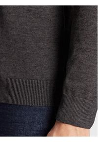 Petrol Industries Sweter M-3020-KWV200 Szary Regular Fit. Kolor: szary. Materiał: bawełna #5