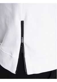 Karl Lagerfeld - KARL LAGERFELD Bluza 705089 531900 Biały Regular Fit. Typ kołnierza: dekolt w karo. Kolor: biały. Materiał: bawełna #3